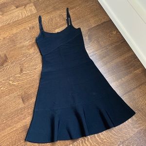 Flowy bandage dress with adjustable straps